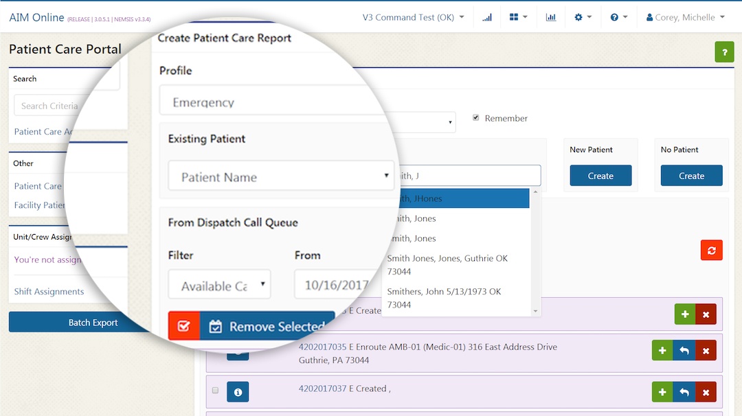 Online EMS EPCR Software AIM System